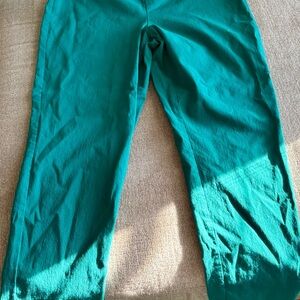 INC International Concepts Teal Straight Leg Pants